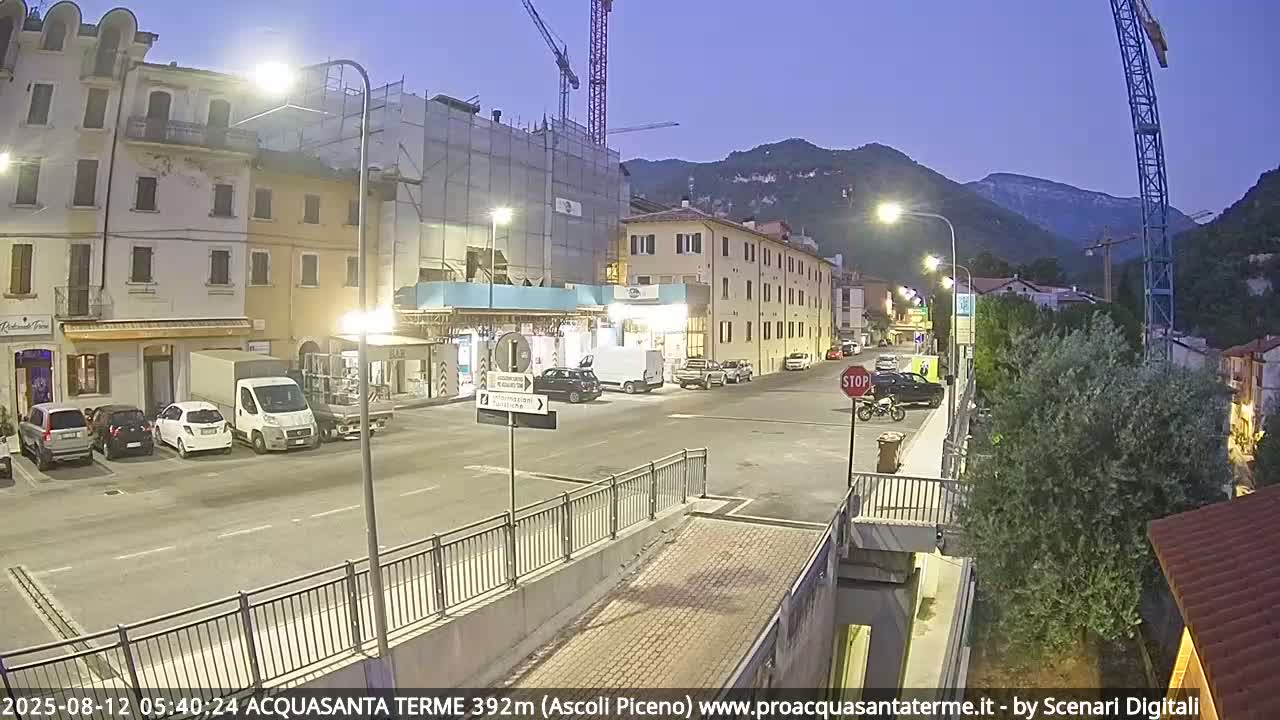 Acquasanta Terme Village Live Cam - Ascoli Piceno, Marche, Italy