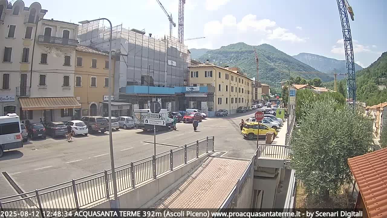Acquasanta Terme Village Live Cam - Ascoli Piceno, Marche, Italy