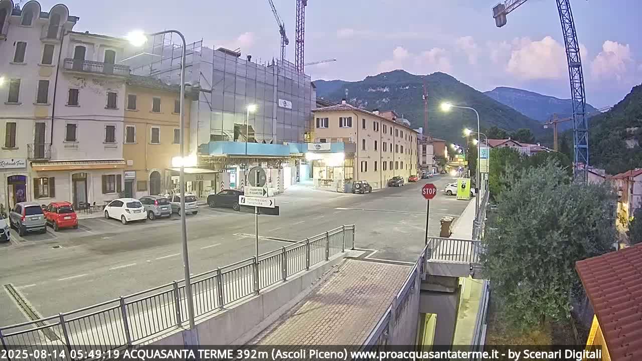 Acquasanta Terme Village Live Cam - Ascoli Piceno, Marche, Italy