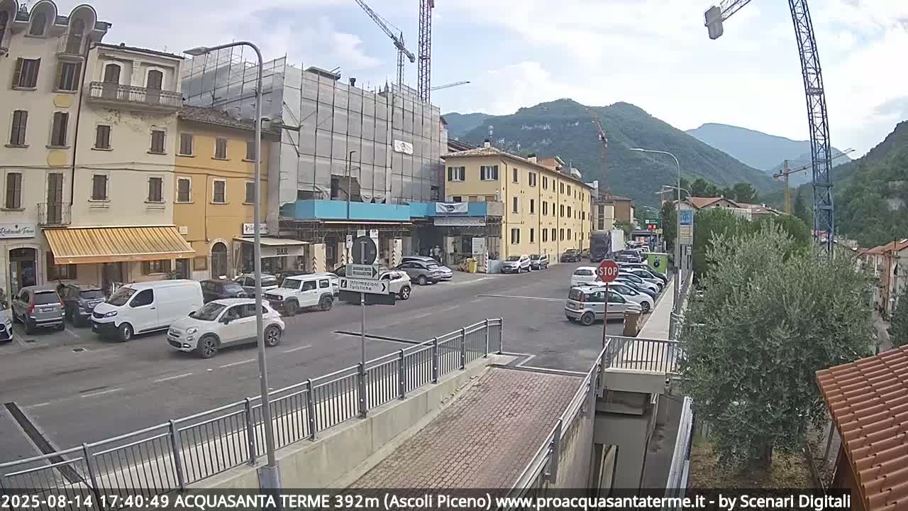 Acquasanta Terme Village Live Cam - Ascoli Piceno, Marche, Italy