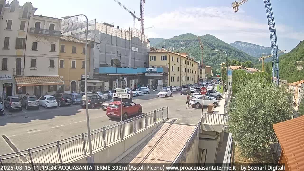 Acquasanta Terme Village Live Cam - Ascoli Piceno, Marche, Italy