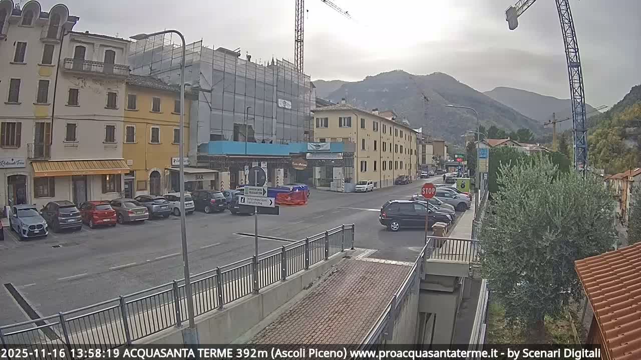 Acquasanta Terme Village Live Cam - Ascoli Piceno, Marche, Italy