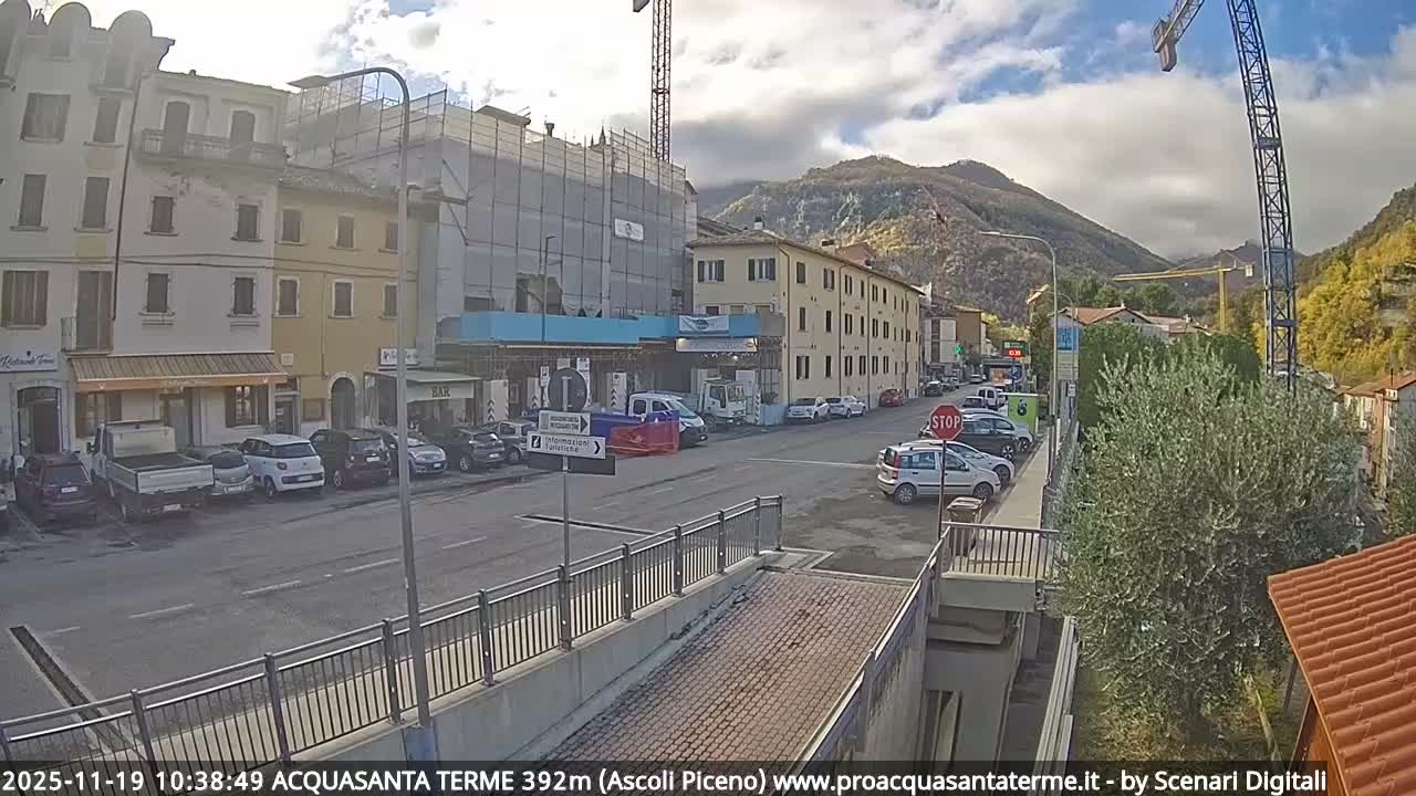Acquasanta Terme Village Live Cam - Ascoli Piceno, Marche, Italy