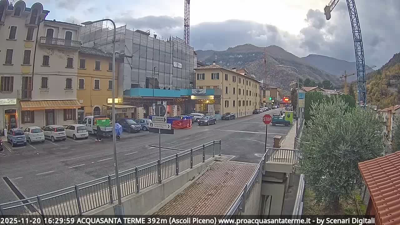 Acquasanta Terme Village Live Cam - Ascoli Piceno, Marche, Italy