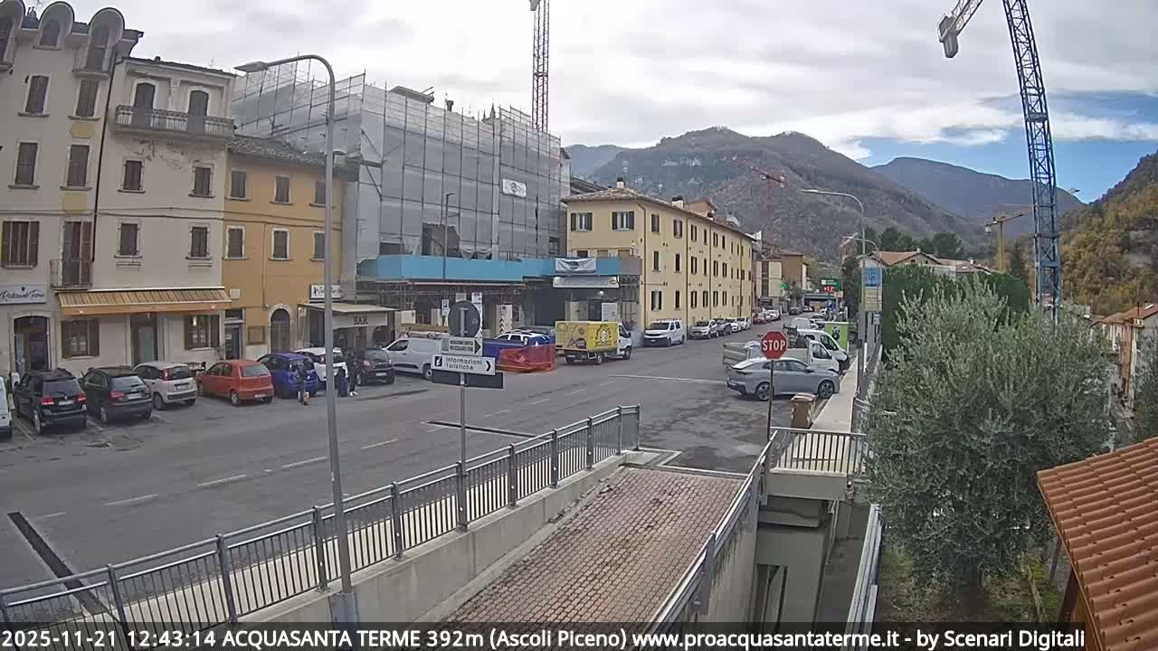 Acquasanta Terme Village Live Cam - Ascoli Piceno, Marche, Italy
