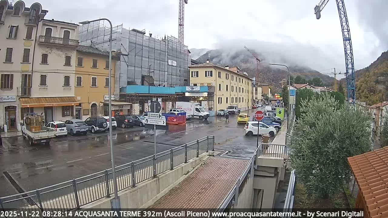 Acquasanta Terme Village Live Cam - Ascoli Piceno, Marche, Italy