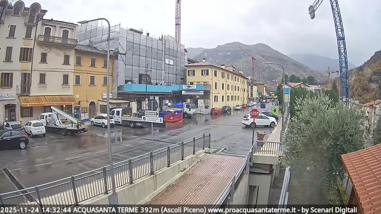 Acquasanta Terme Village Live Cam - Ascoli Piceno, Marche, Italy