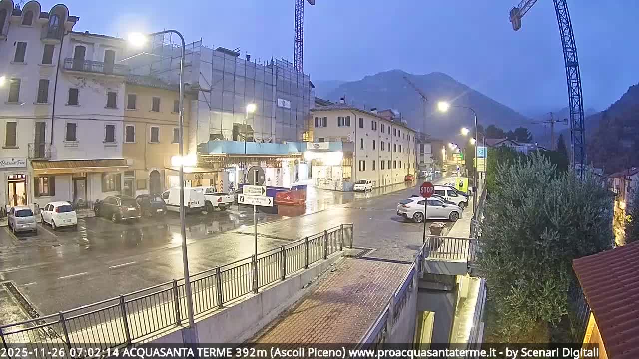 Acquasanta Terme Village Live Cam - Ascoli Piceno, Marche, Italy