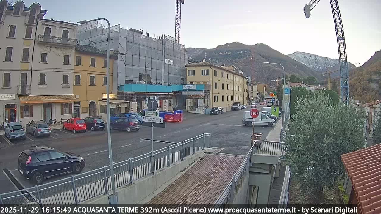 Acquasanta Terme Village Live Cam - Ascoli Piceno, Marche, Italy