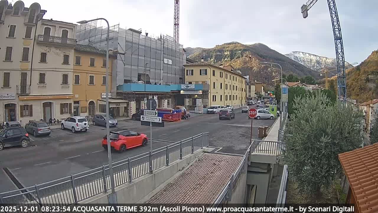 Acquasanta Terme Village Live Cam - Ascoli Piceno, Marche, Italy