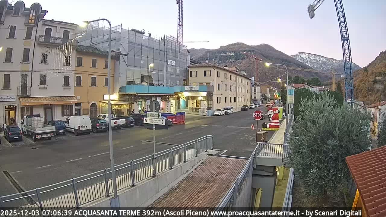 Acquasanta Terme Village Live Cam - Ascoli Piceno, Marche, Italy