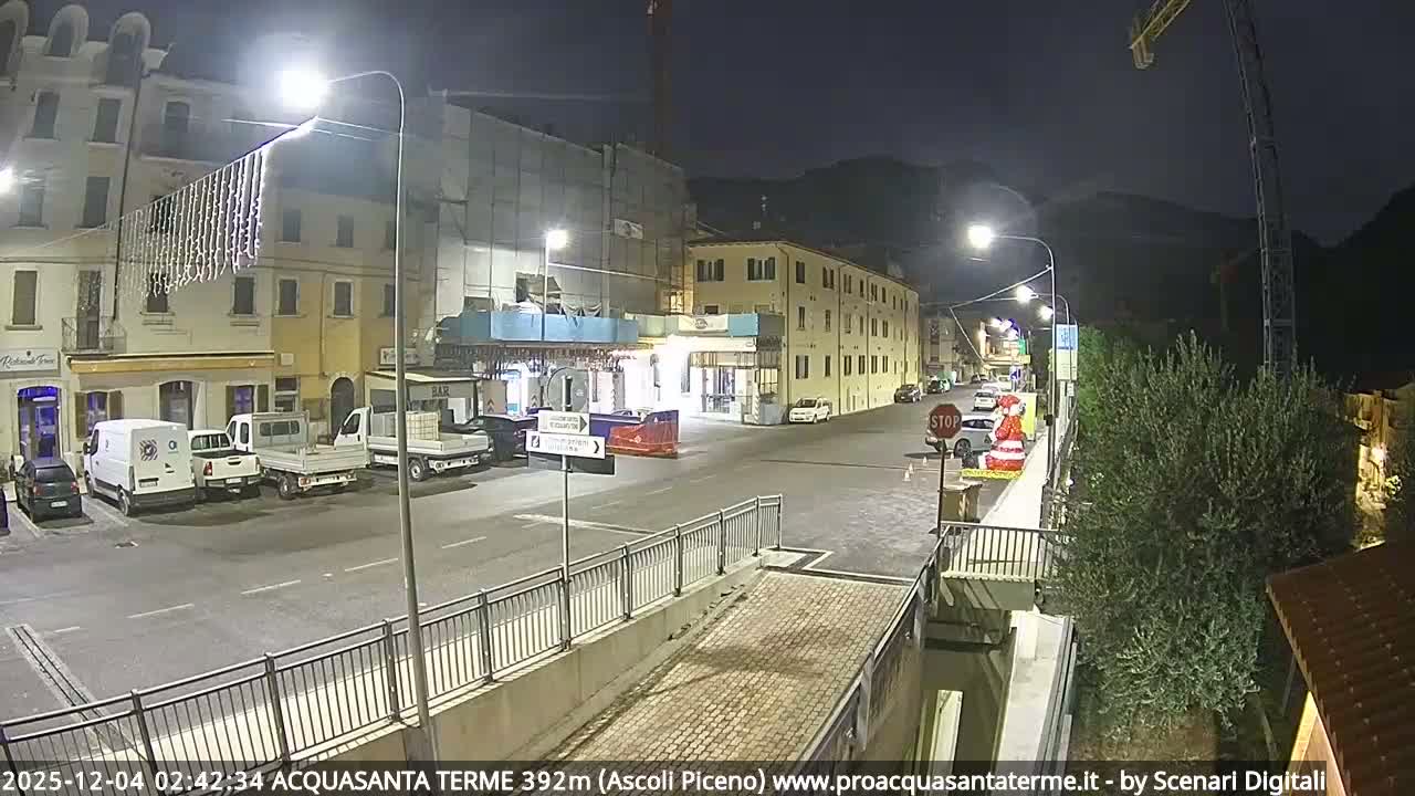 Acquasanta Terme Village Live Cam - Ascoli Piceno, Marche, Italy