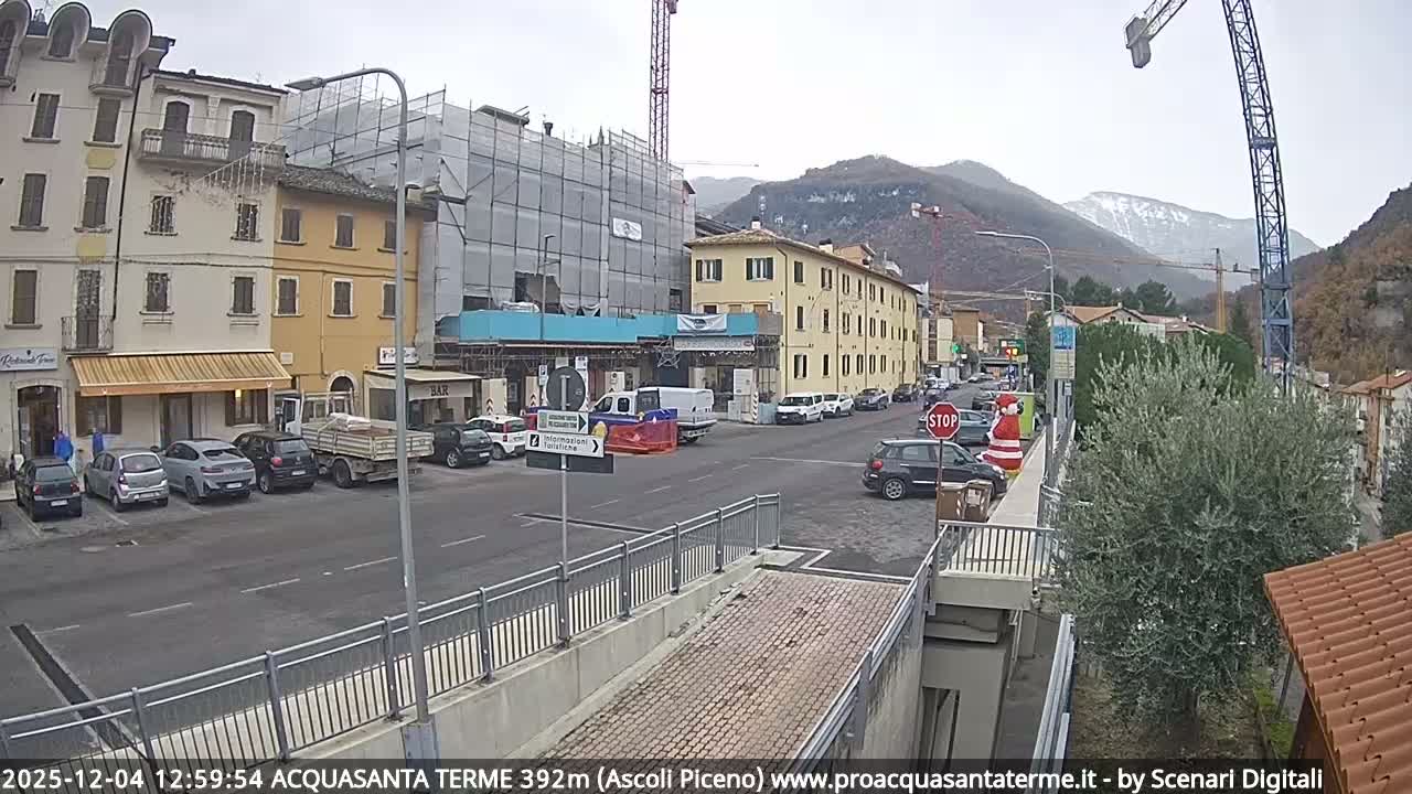Acquasanta Terme Village Live Cam - Ascoli Piceno, Marche, Italy