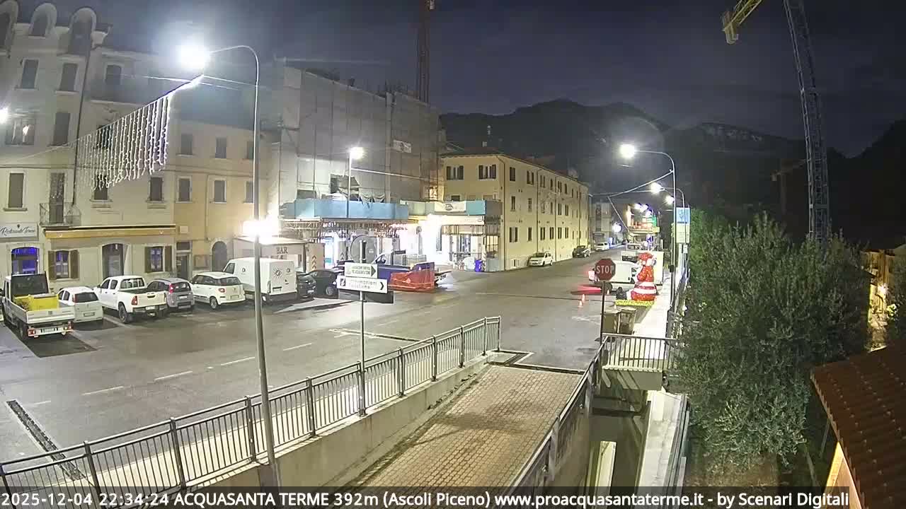 Acquasanta Terme Village Live Cam - Ascoli Piceno, Marche, Italy