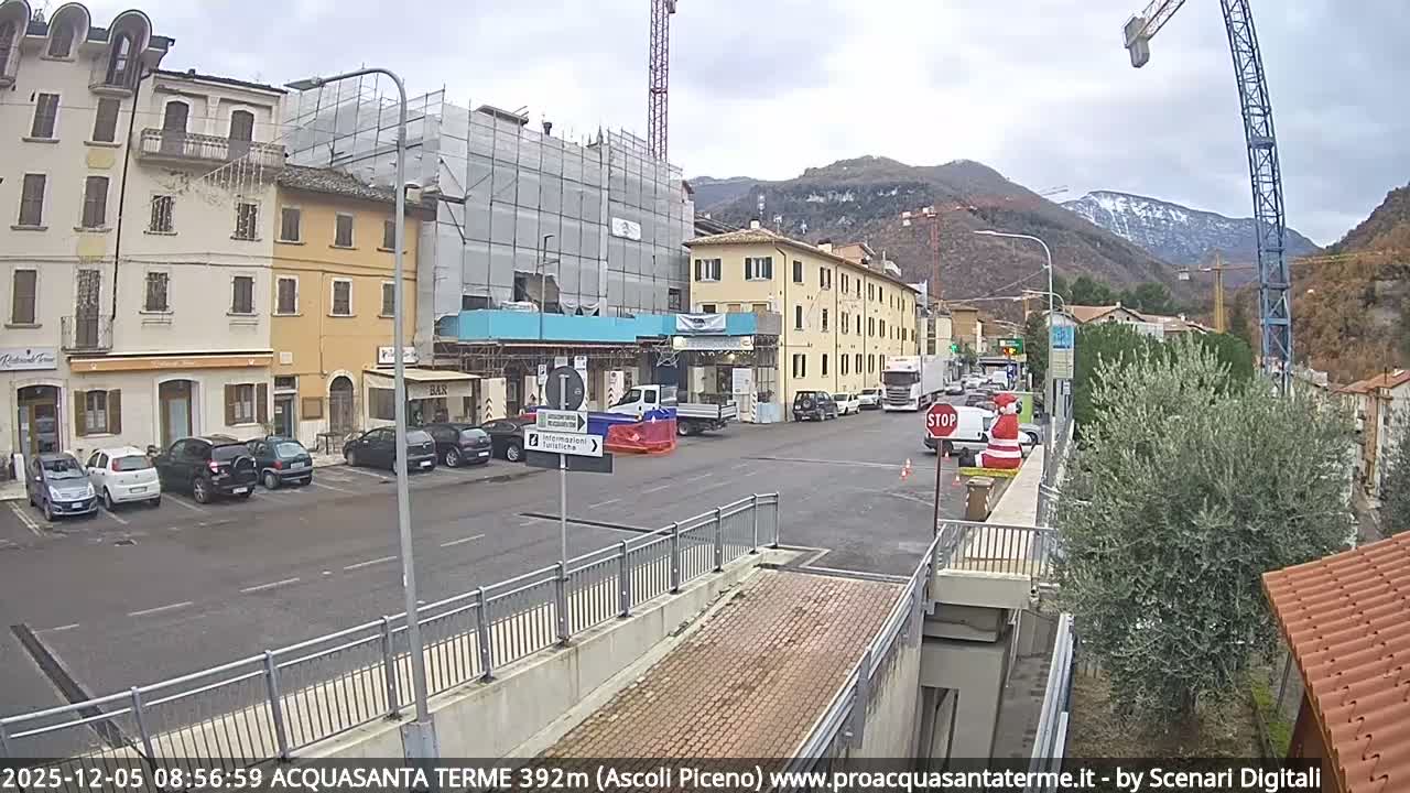 Acquasanta Terme Village Live Cam - Ascoli Piceno, Marche, Italy