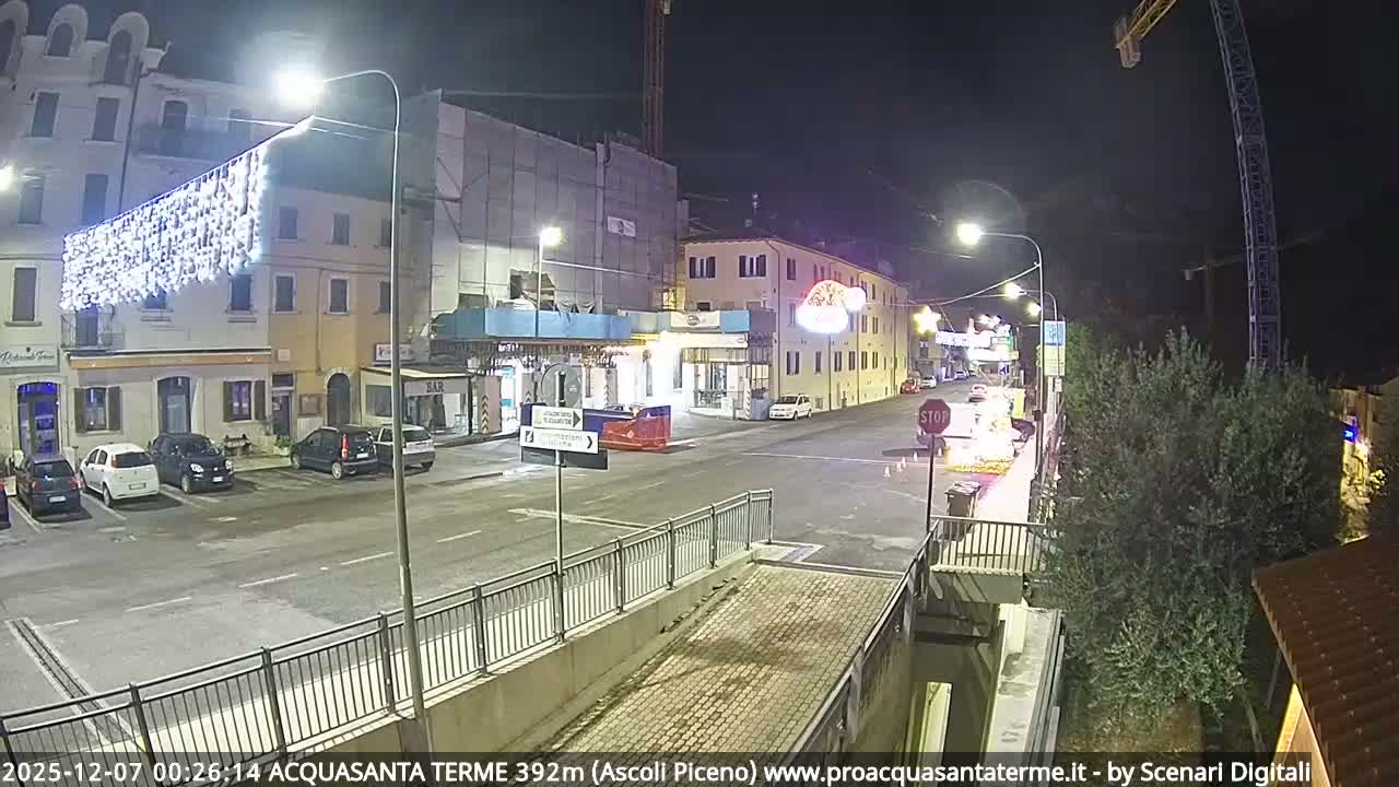 Acquasanta Terme Village Live Cam - Ascoli Piceno, Marche, Italy