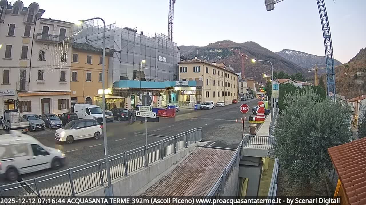 Acquasanta Terme Village Live Cam - Ascoli Piceno, Marche, Italy