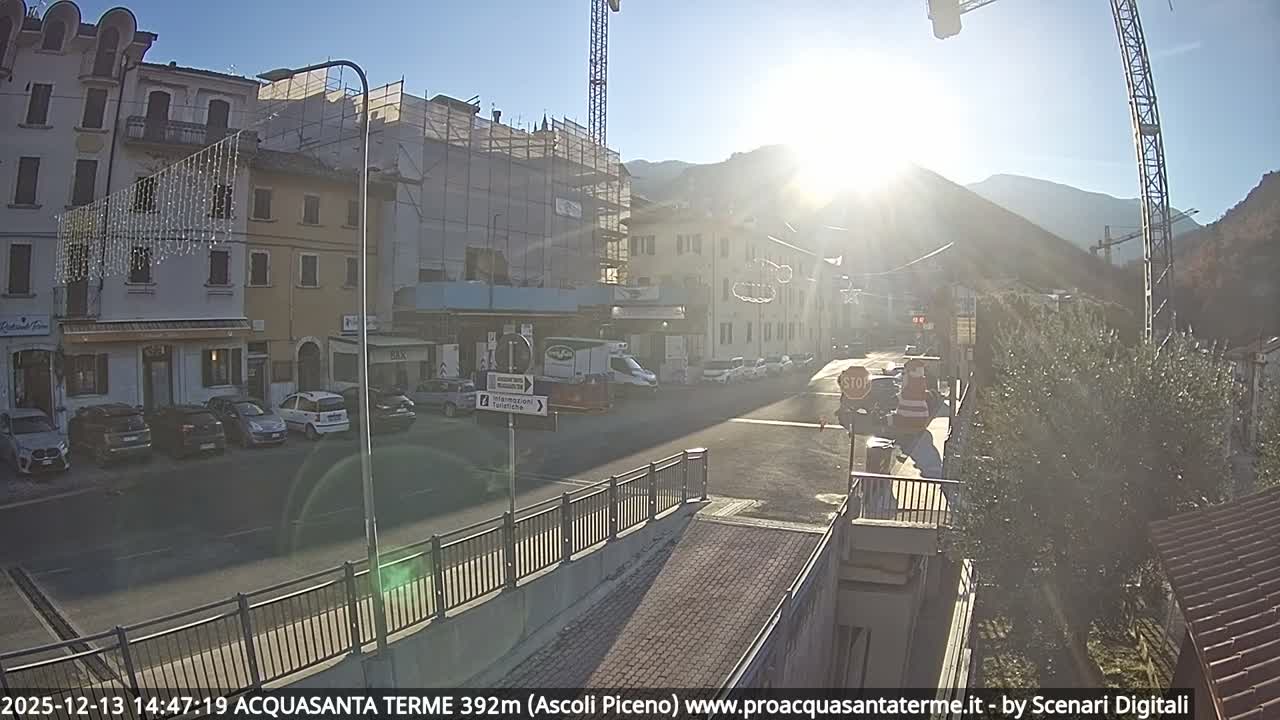 Acquasanta Terme Village Live Cam - Ascoli Piceno, Marche, Italy