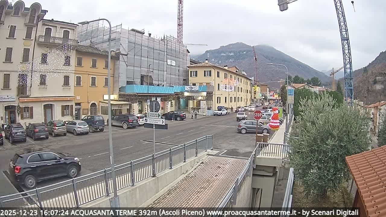 Acquasanta Terme Village Live Cam - Ascoli Piceno, Marche, Italy