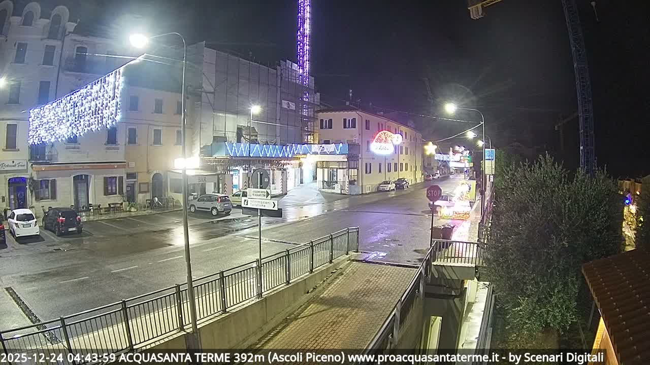 Acquasanta Terme Village Live Cam - Ascoli Piceno, Marche, Italy