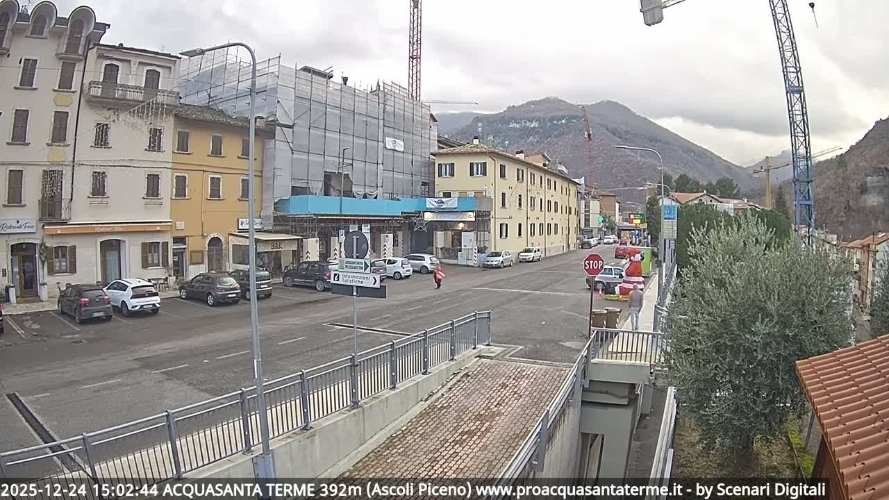 Acquasanta Terme Village Live Cam - Ascoli Piceno, Marche, Italy