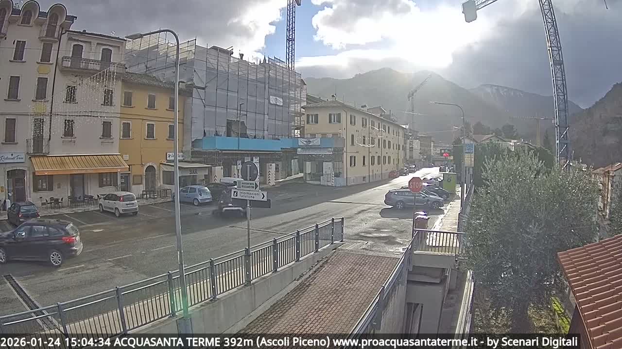 Acquasanta Terme Village Live Cam - Ascoli Piceno, Marche, Italy
