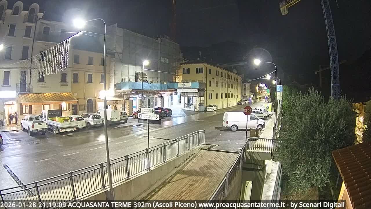 Acquasanta Terme Village Live Cam - Ascoli Piceno, Marche, Italy