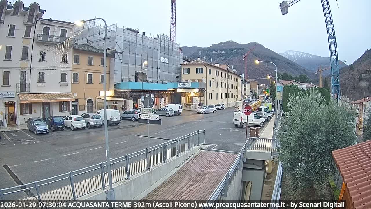 Acquasanta Terme Village Live Cam - Ascoli Piceno, Marche, Italy