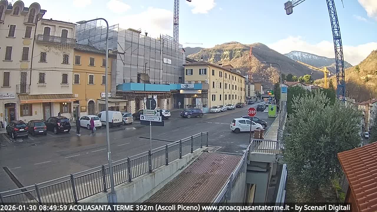 Acquasanta Terme Village Live Cam - Ascoli Piceno, Marche, Italy