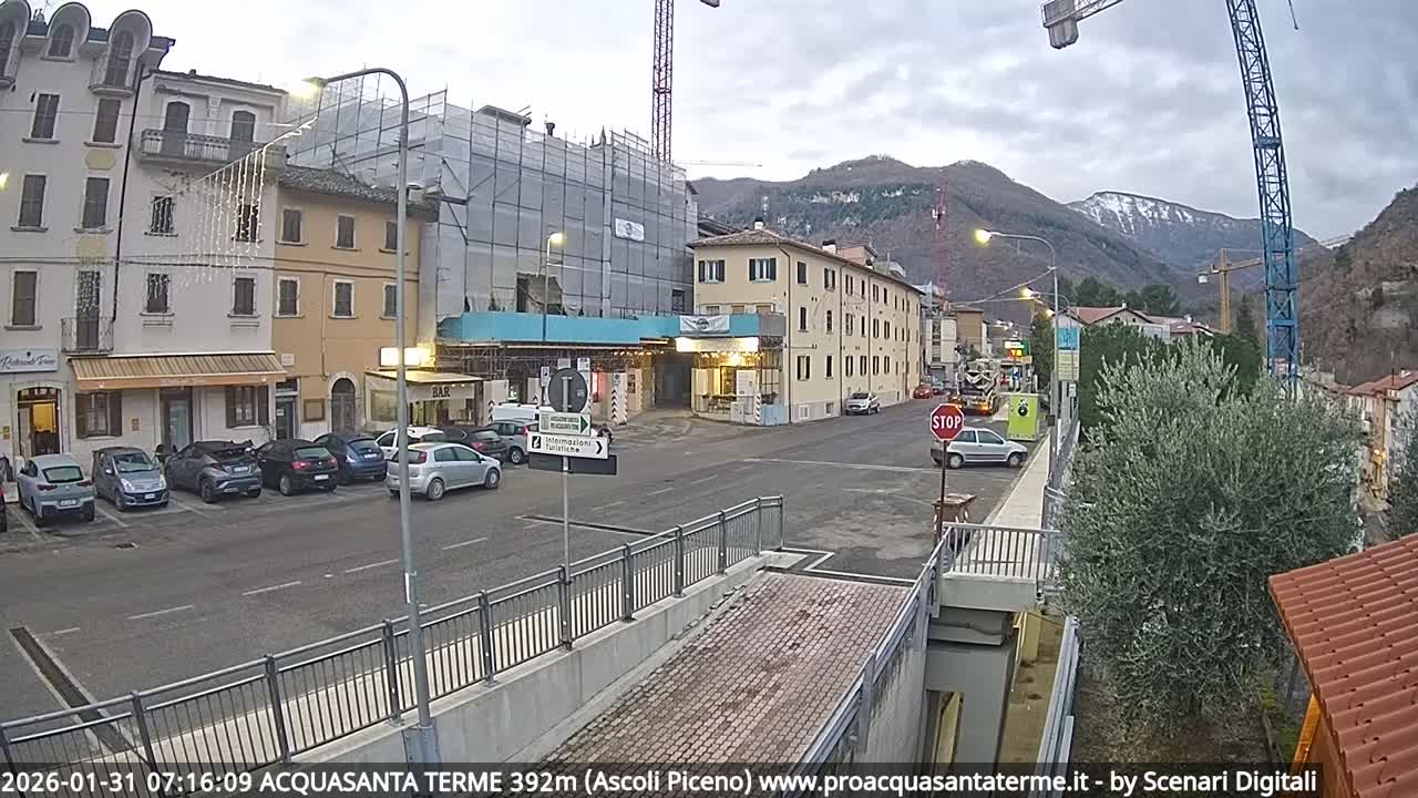 Acquasanta Terme Village Live Cam - Ascoli Piceno, Marche, Italy