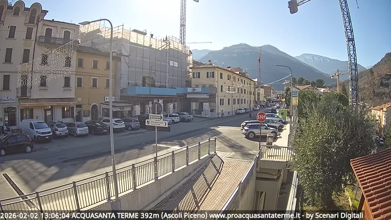 Acquasanta Terme Village Live Cam - Ascoli Piceno, Marche, Italy