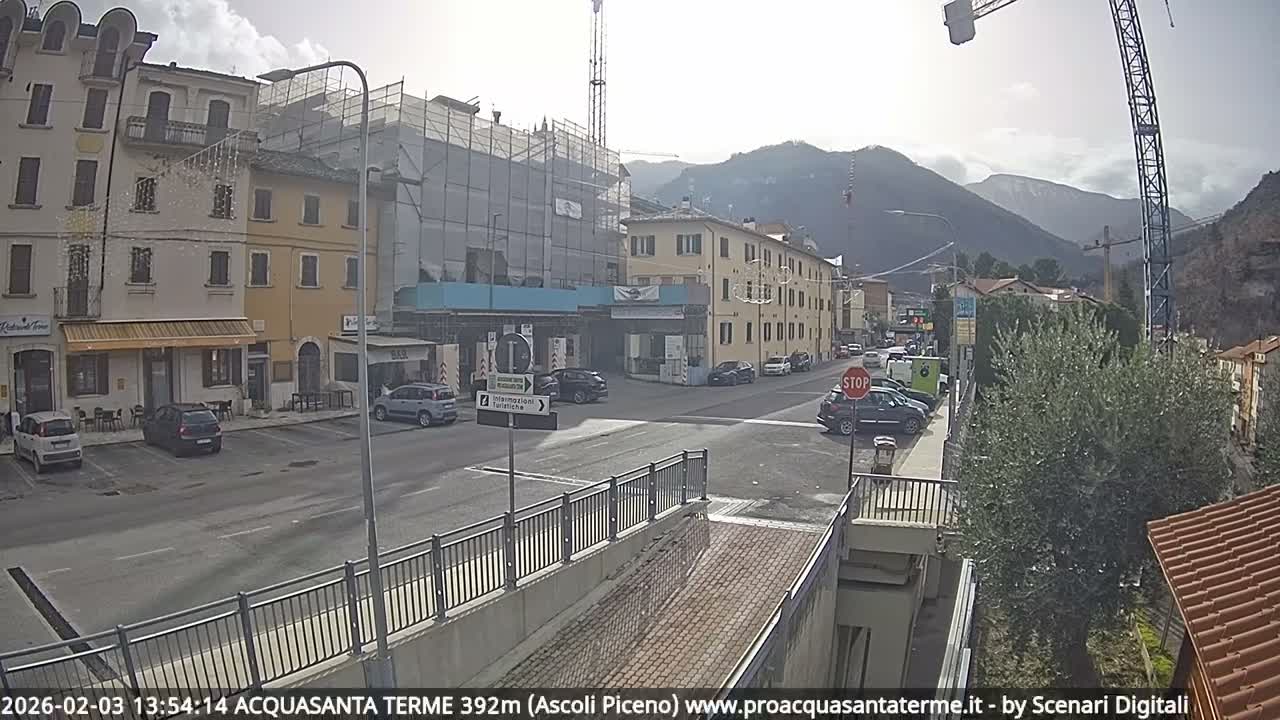 Acquasanta Terme Village Live Cam - Ascoli Piceno, Marche, Italy