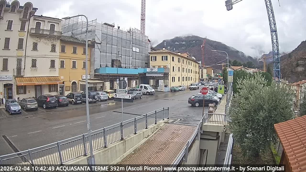 Acquasanta Terme Village Live Cam - Ascoli Piceno, Marche, Italy