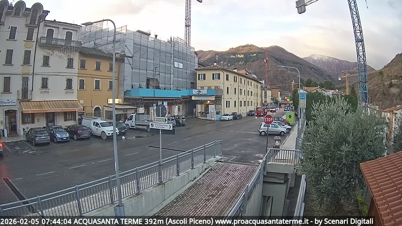 Acquasanta Terme Village Live Cam - Ascoli Piceno, Marche, Italy