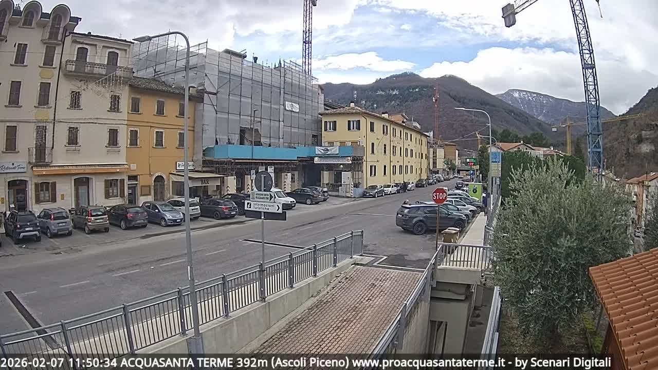 Acquasanta Terme Village Live Cam - Ascoli Piceno, Marche, Italy