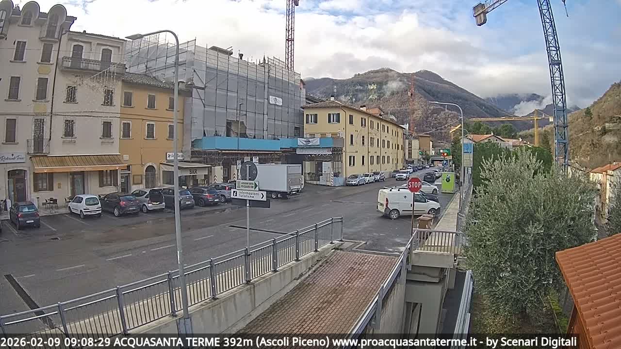 Acquasanta Terme Village Live Cam - Ascoli Piceno, Marche, Italy