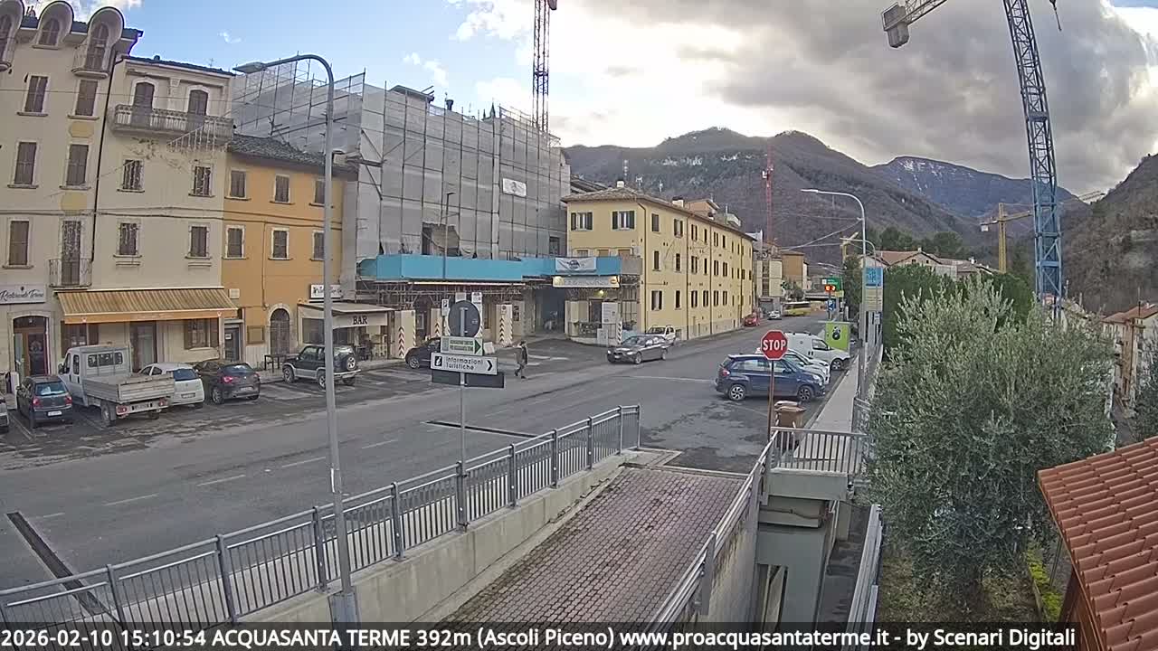 Acquasanta Terme Village Live Cam - Ascoli Piceno, Marche, Italy