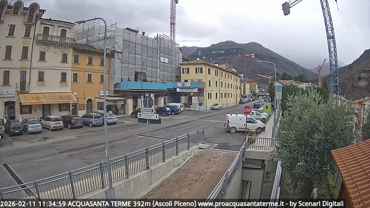 Acquasanta Terme Village Live Cam - Ascoli Piceno, Marche, Italy