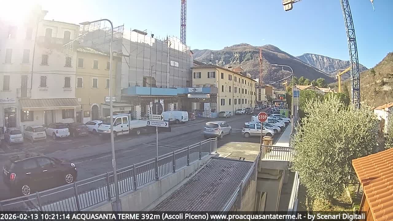 Acquasanta Terme Village Live Cam - Ascoli Piceno, Marche, Italy