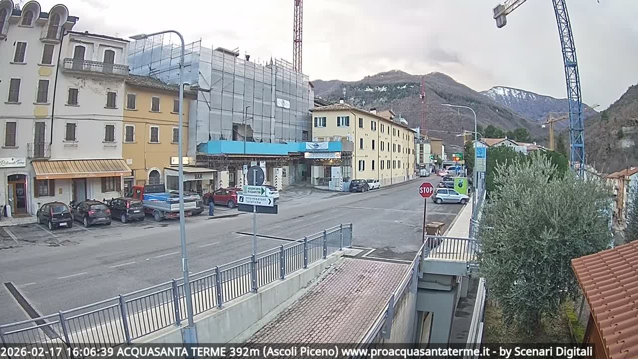 Acquasanta Terme Village Live Cam - Ascoli Piceno, Marche, Italy