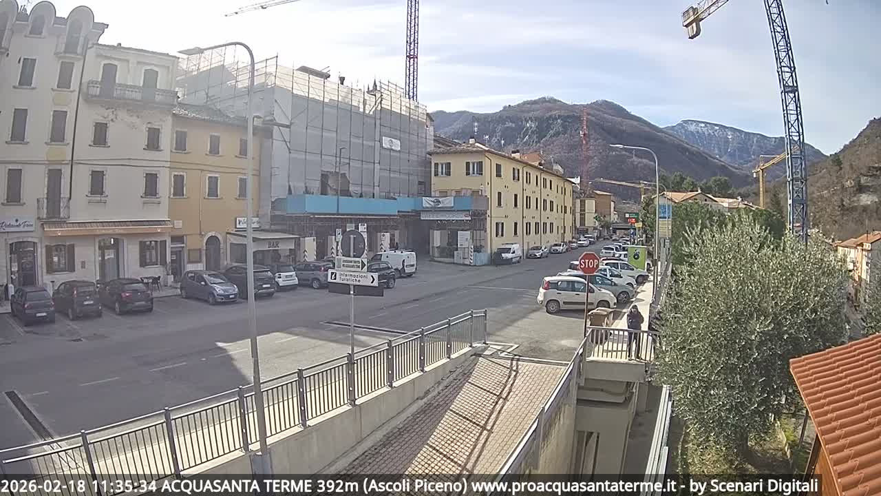 Acquasanta Terme Village Live Cam - Ascoli Piceno, Marche, Italy