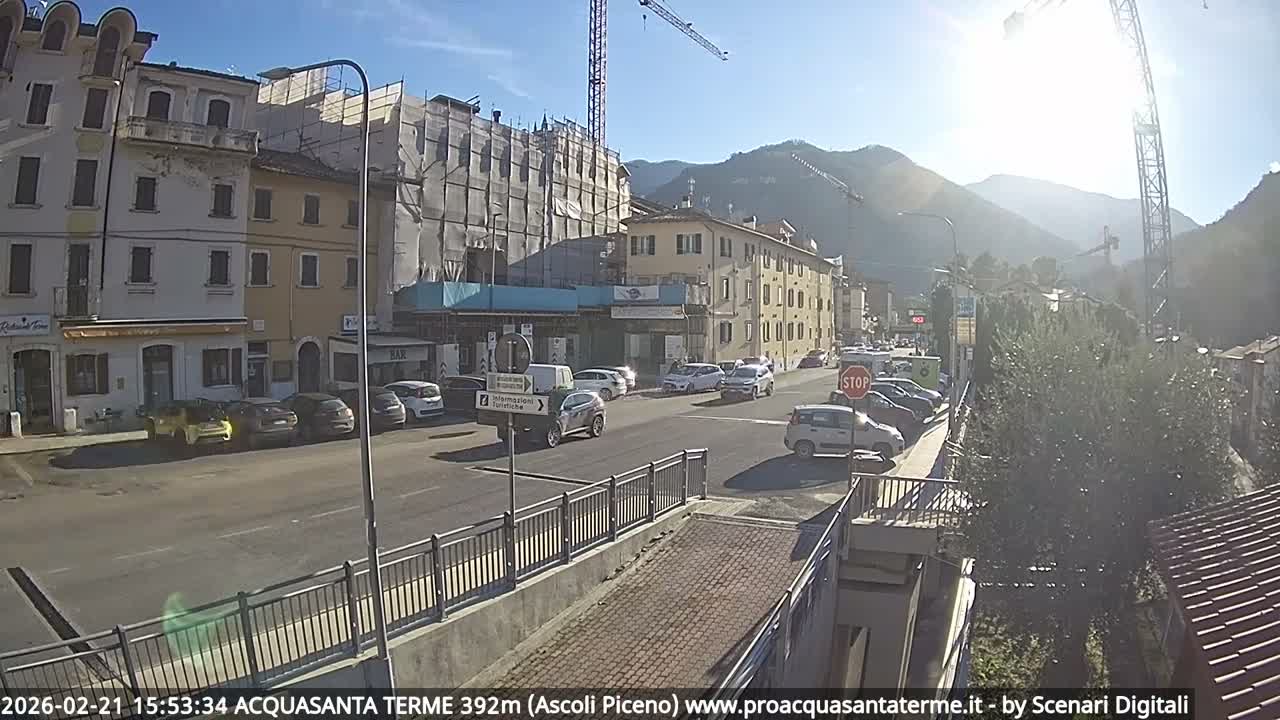 Acquasanta Terme Village Live Cam - Ascoli Piceno, Marche, Italy