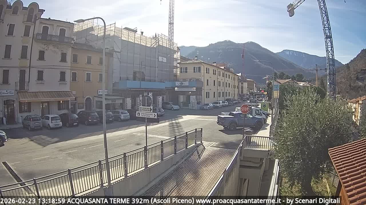 Acquasanta Terme Village Live Cam - Ascoli Piceno, Marche, Italy