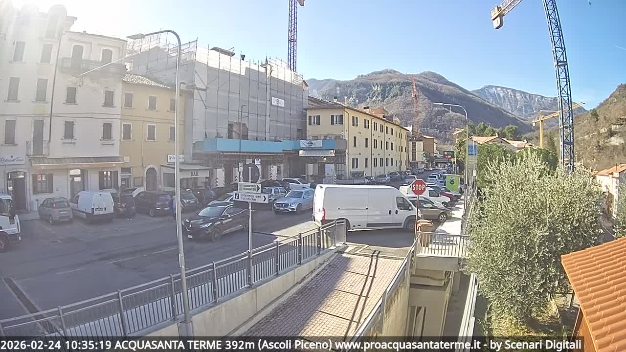 Acquasanta Terme Village Live Cam - Ascoli Piceno, Marche, Italy