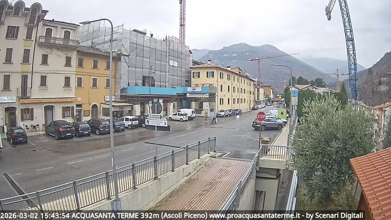 Acquasanta Terme Village Live Cam - Ascoli Piceno, Marche, Italy