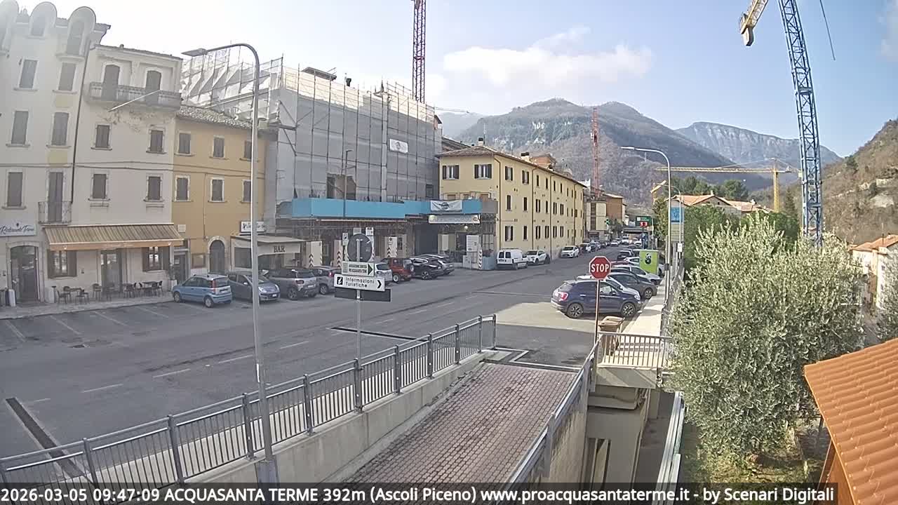 Acquasanta Terme Village Live Cam - Ascoli Piceno, Marche, Italy