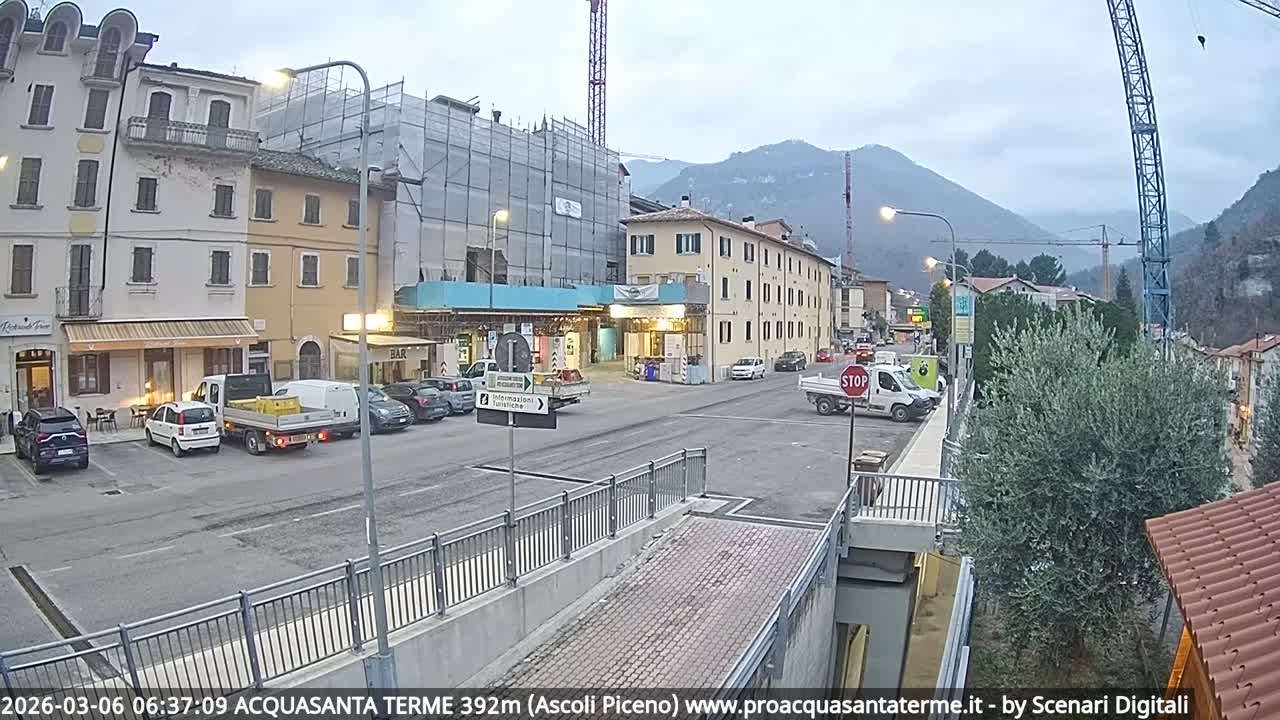 Acquasanta Terme Village Live Cam - Ascoli Piceno, Marche, Italy