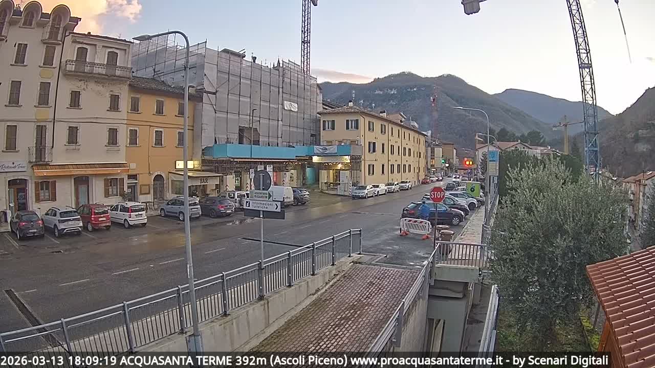 Acquasanta Terme Village Live Cam - Ascoli Piceno, Marche, Italy