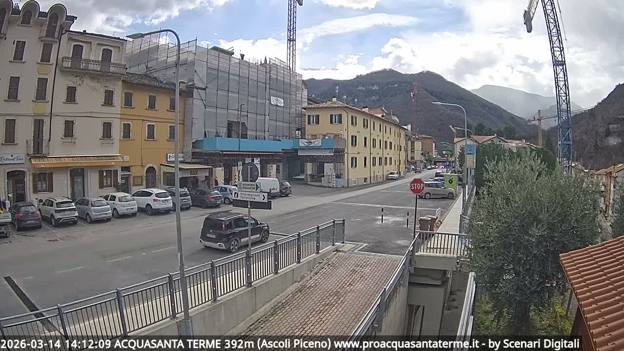 Acquasanta Terme Village Live Cam - Ascoli Piceno, Marche, Italy