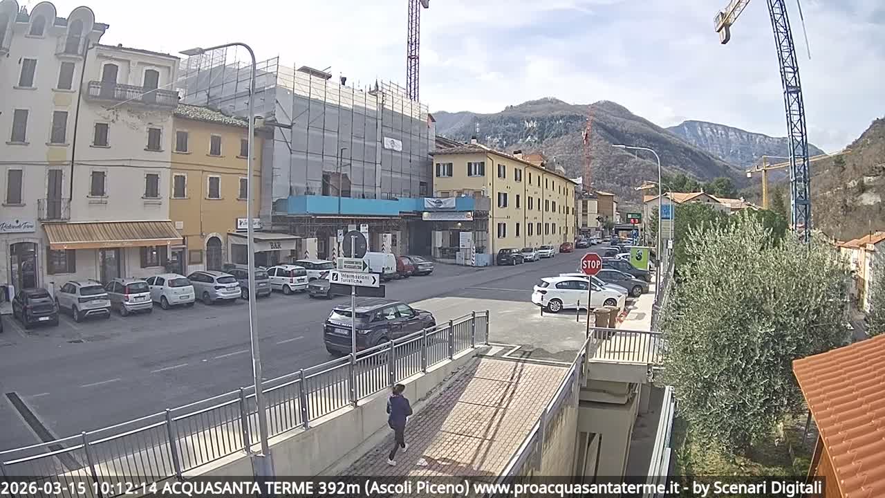 Acquasanta Terme Village Live Cam - Ascoli Piceno, Marche, Italy
